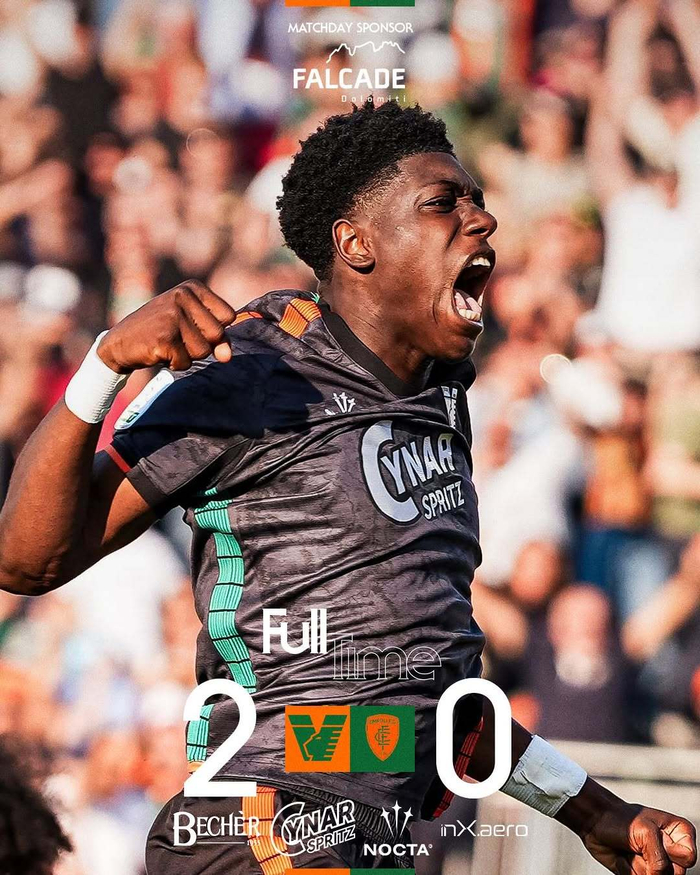 斯特罗帕执教威尼斯主场2-0力克恩波利